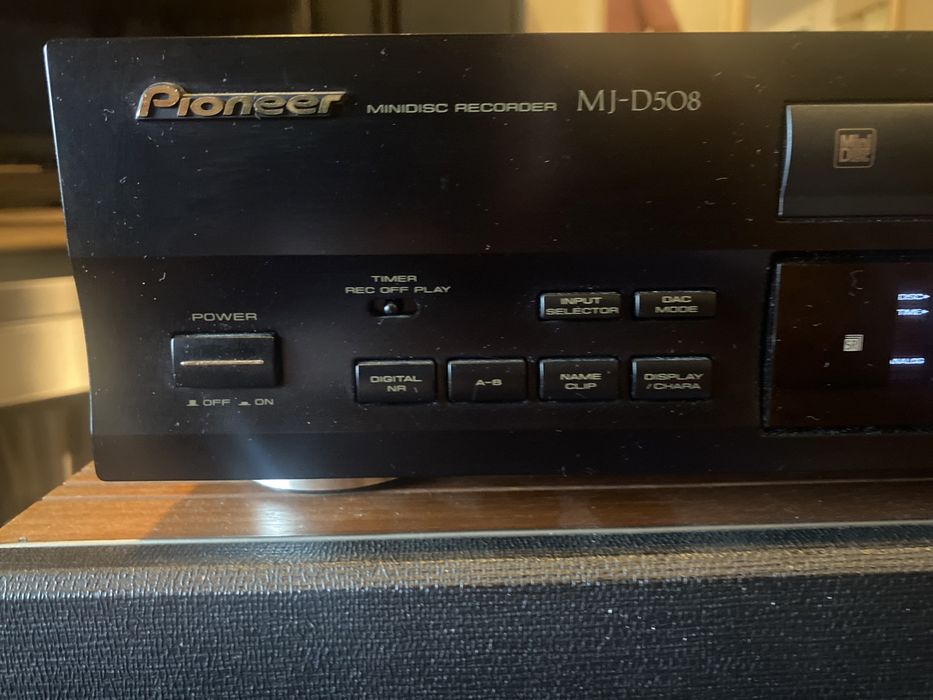 Pioneer mj-d508 mini disc odtwarzacz sprawny