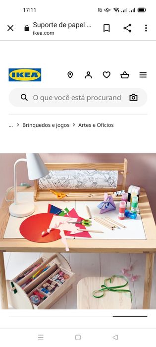 Cortinados Hilja/ Suporte papel mesa, IKEA. NOVOS