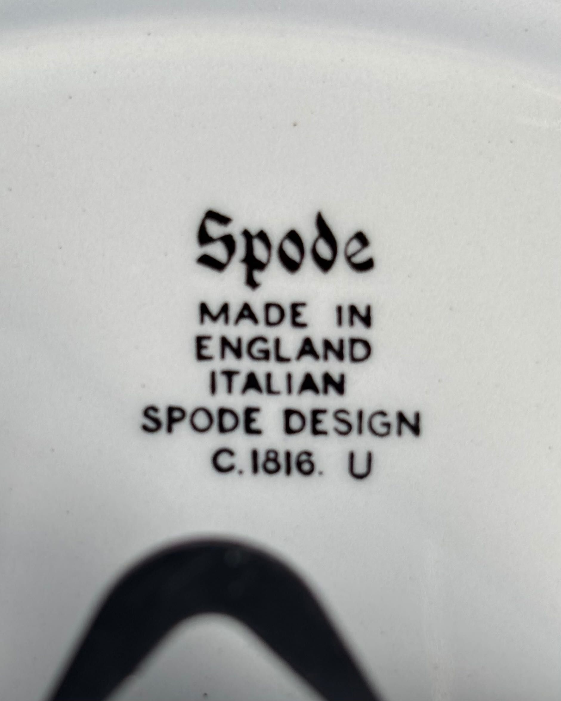 Zegar ścienny Blue Italian Spode