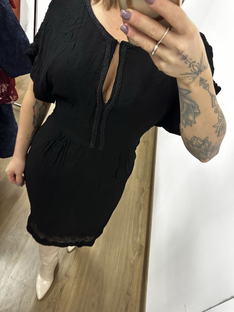 Czarna sukienka noa noa