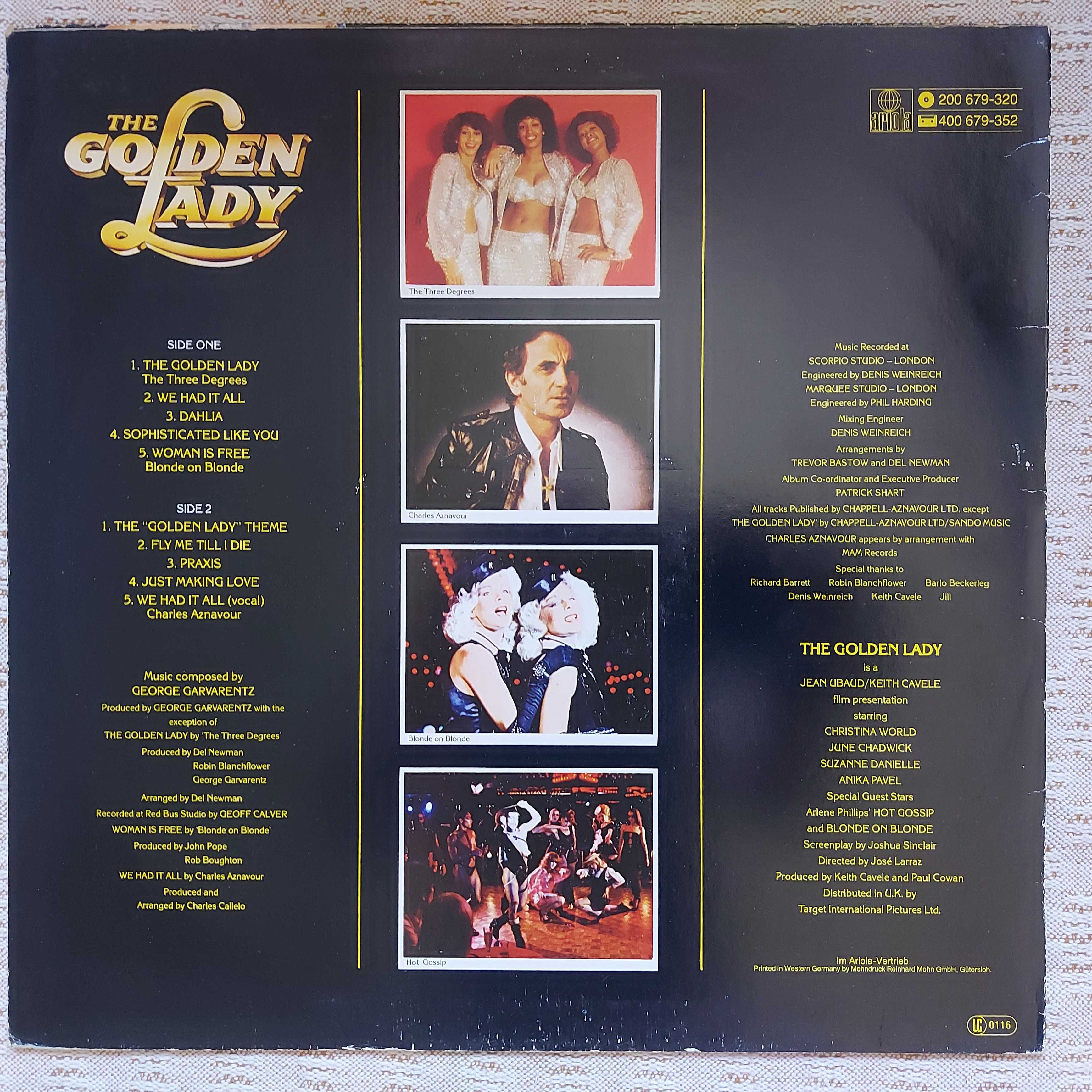 The Golden Lady Georges Garvarentz Original Soundtrack Recording