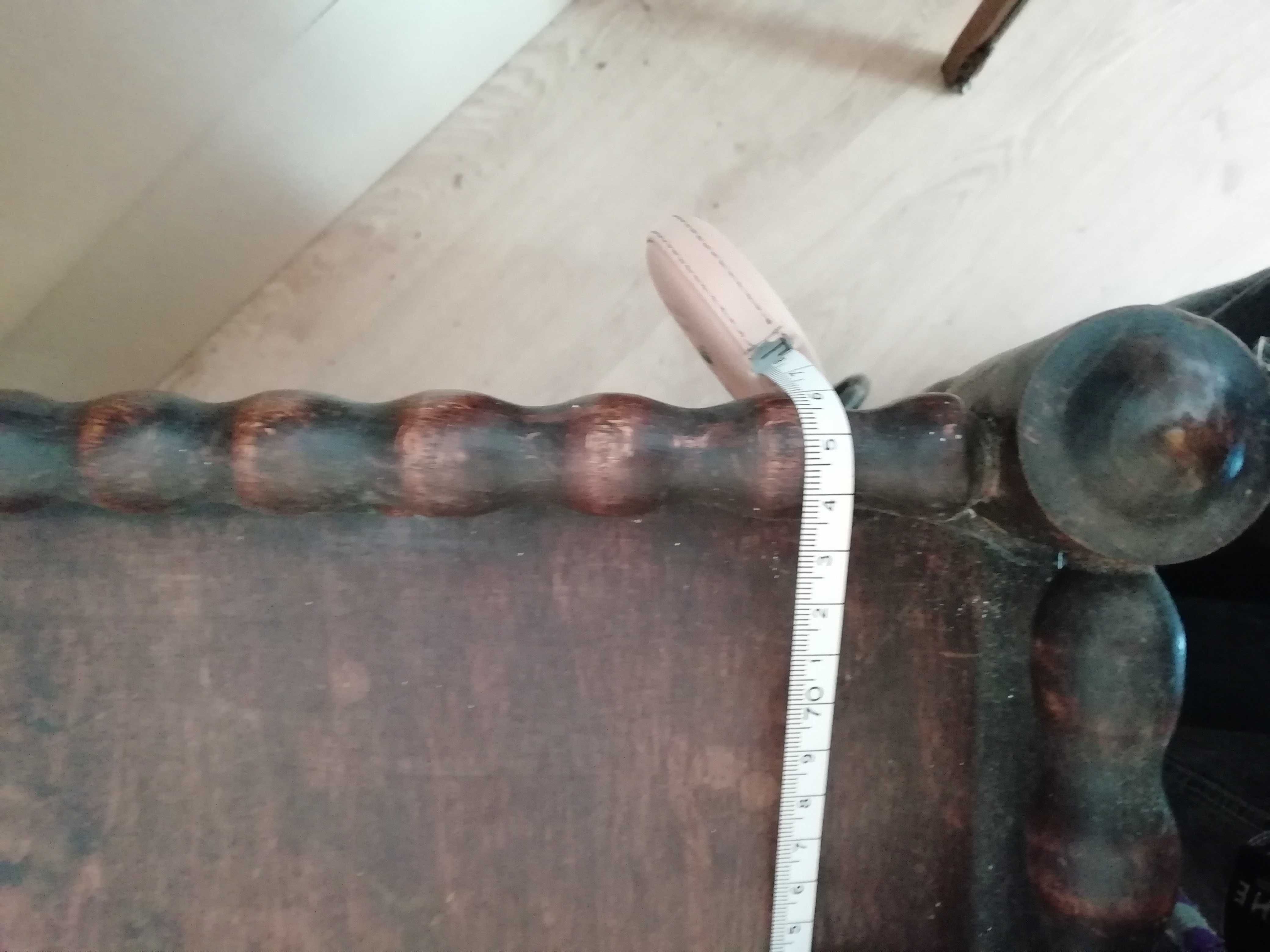 Mesa de chá com rodas Madeira torneada