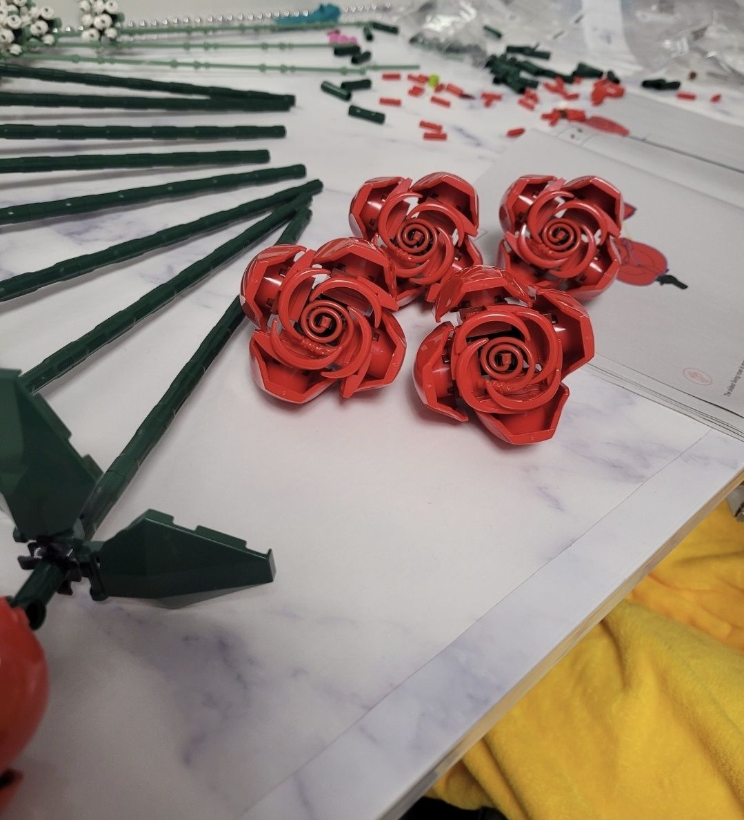 Lego klocki botanical bukiet róż róże Roses Lego lego