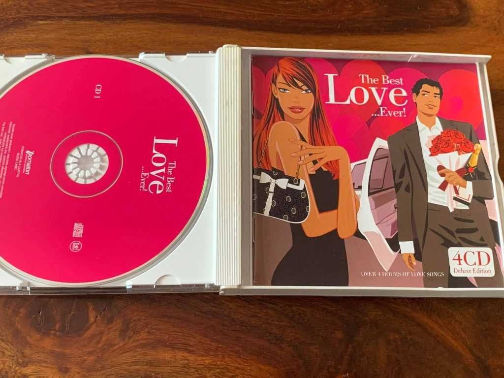 The Best Love ... Ever! - 4 CD z 2008r - stan EXTRA!