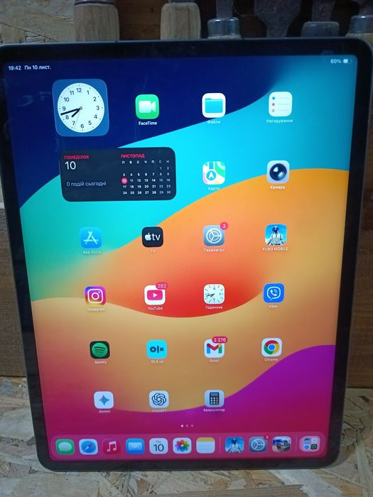 Ipad pro m1 12.9 5 gen  256gb LTE