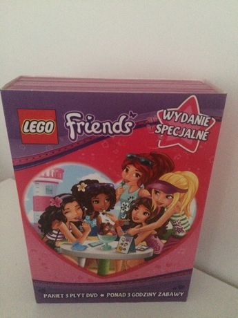 Lego Friends DVD x 3 części 1,2,3