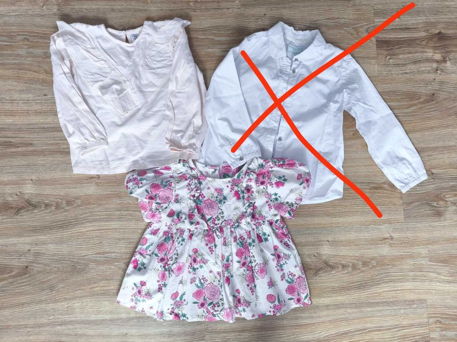 Eleganckie bluzeczki dla dziewczynki r110