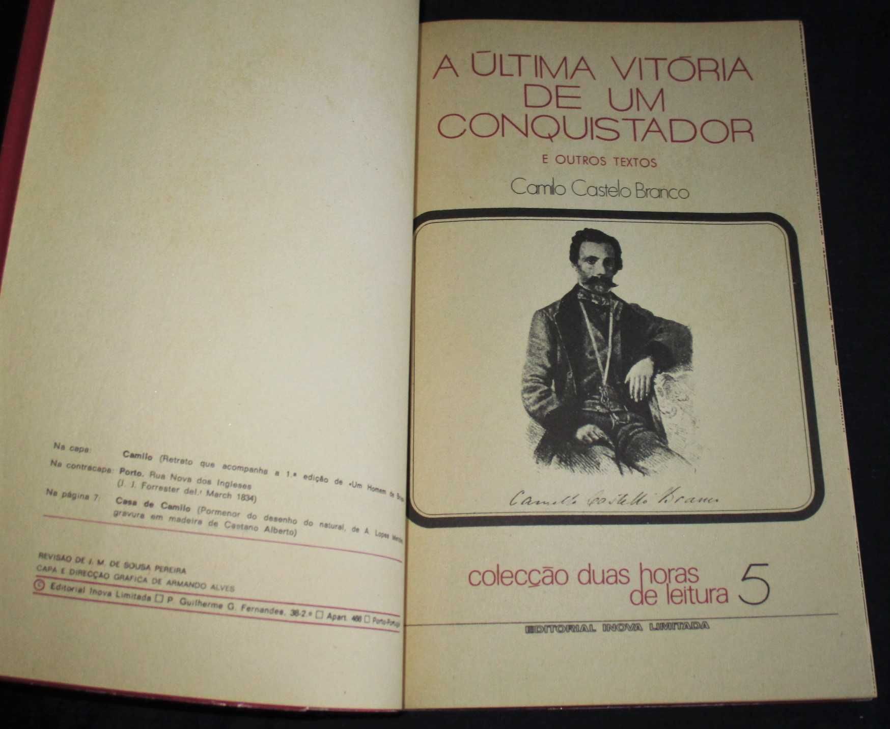 Livro A Última Vitória de um Conquistador Duas horas de Leitura