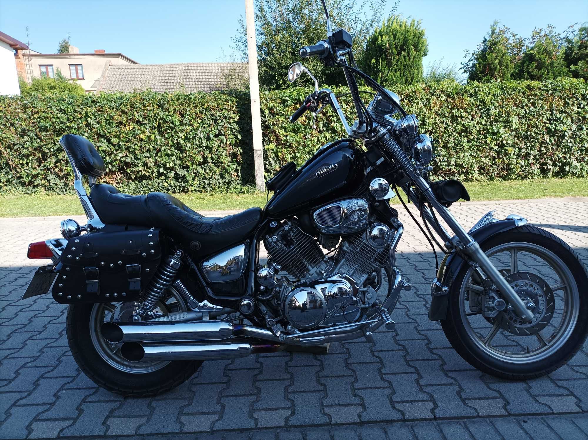 Motocykl Yamaha Virago 1100, rok. prod. 1999, wysoka kierownica