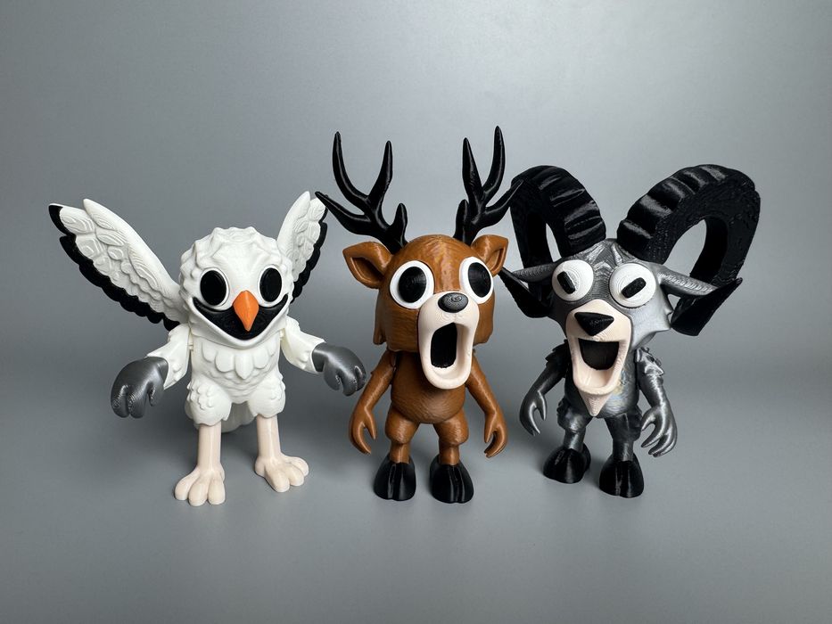 Роблокс : 99 ночей у лісі Олень, Козел та Сова