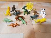 Фигурки динозавры, животные маленькие пластик 12 шт