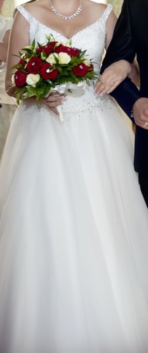 suknia ślubna roz 40-42
