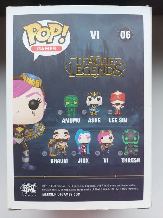 Funko Pop / Vi / 06 / League of Legends