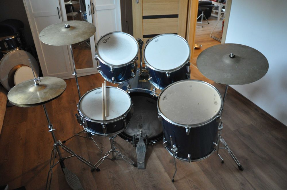 Perkusja HOHNER-lepsza od Amati-kompletny zestaw przygotowany do gry!