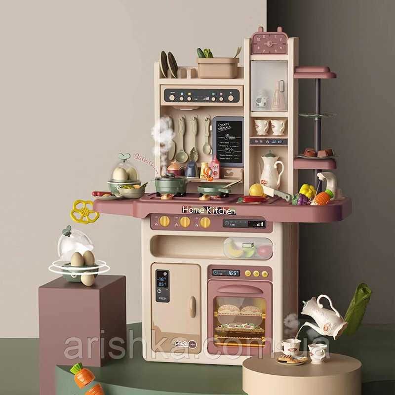 Детская игровая кухня Home Kitchen с водой (65 аксессуаров, высота 94)
