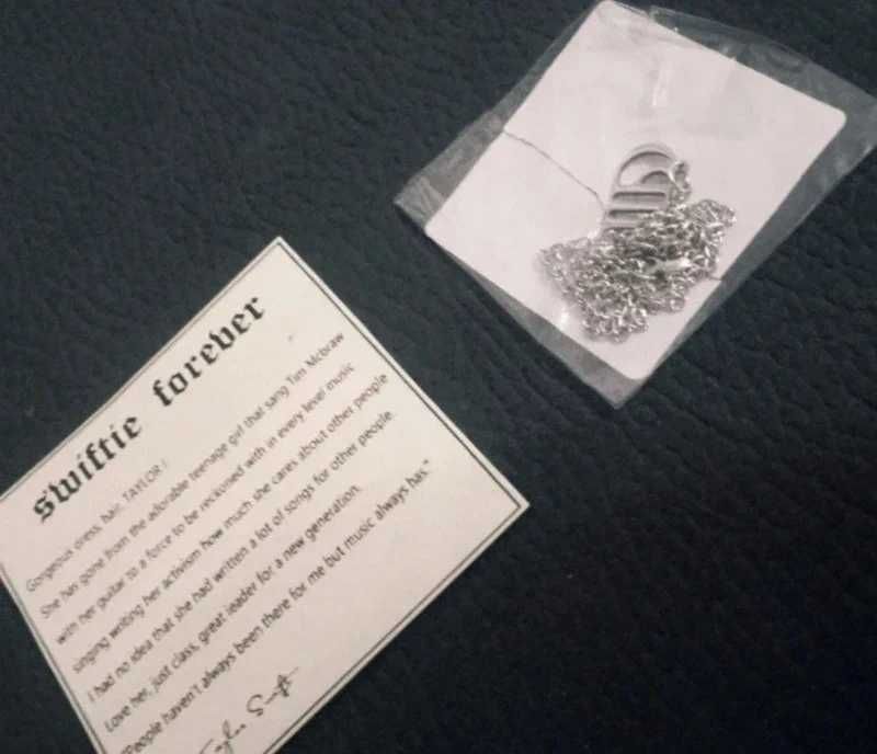 Colar Taylor Swift Prateado - TTPD