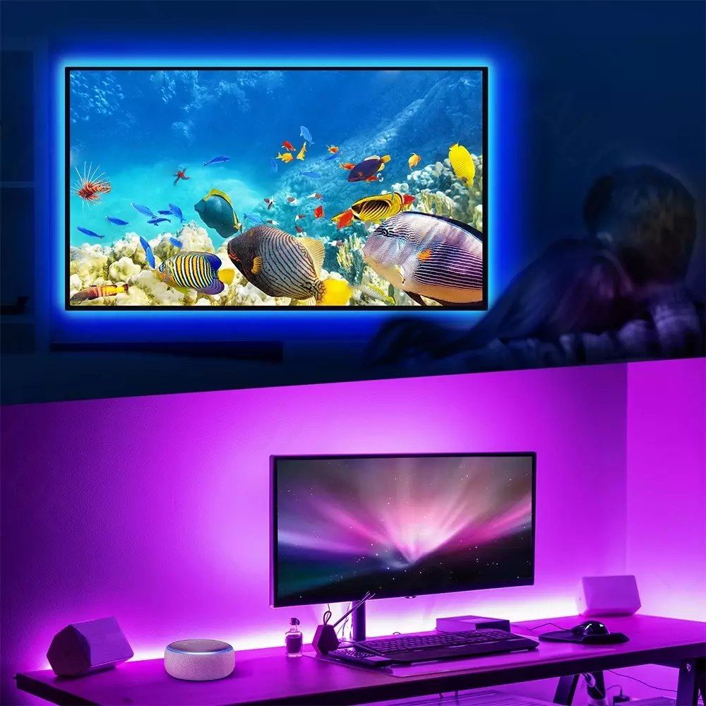 GOSUND Inteligentna taśma LED RGB SL1 280cm Kup z Olx!