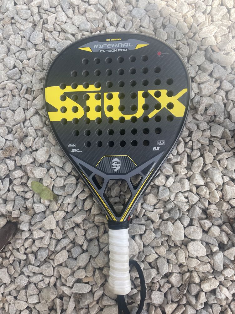 Raquete de padel siux infernal carbon pro