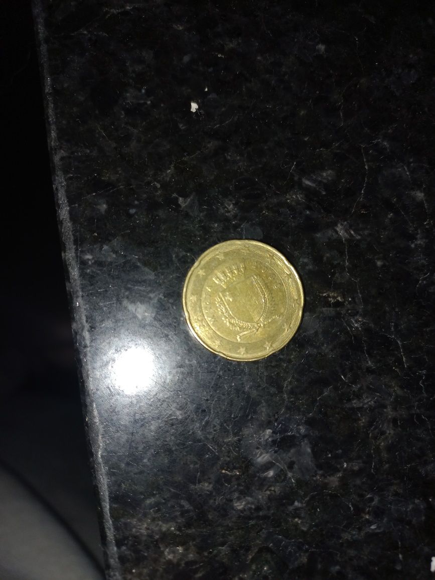 Moeda 20 cêntimos malta