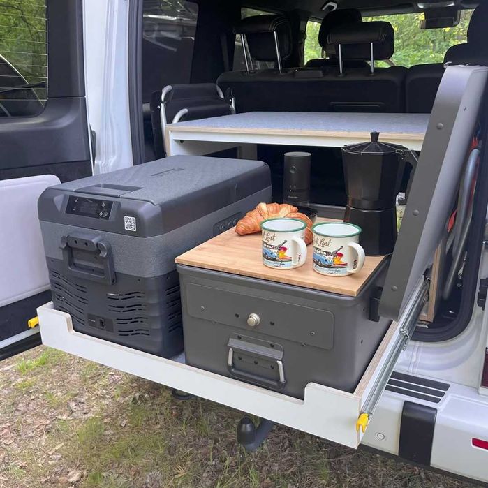 Zabudowa Platforma , Wysuwana szuflada Boks Mercedes Klasy G