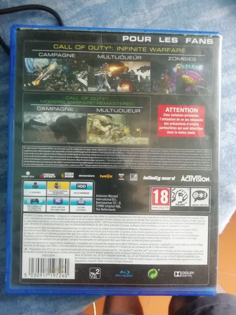 Jogo da playstation4