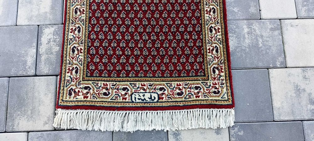 MIR dywan wełniany tkany ręcznie 102 x 59 cm perski wełna