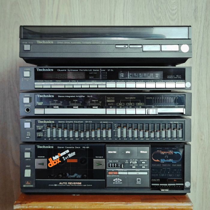 Wieża Technics Jacket System 5 SL-5 SU-5 SH-E5 ST-5L RS8R