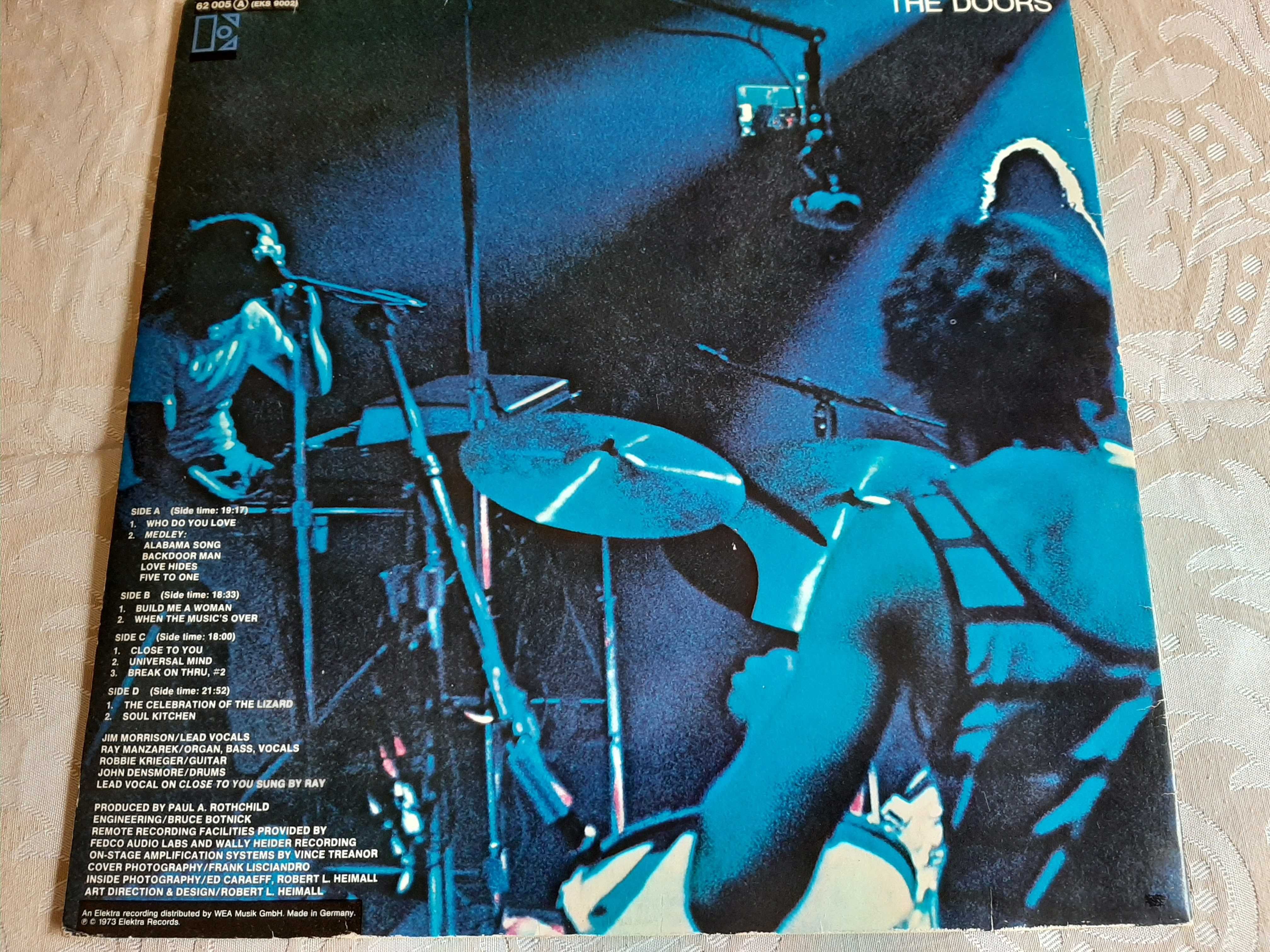 The Doors – Absolutely Live – 1973 – Germany – 2 x Vinil LP