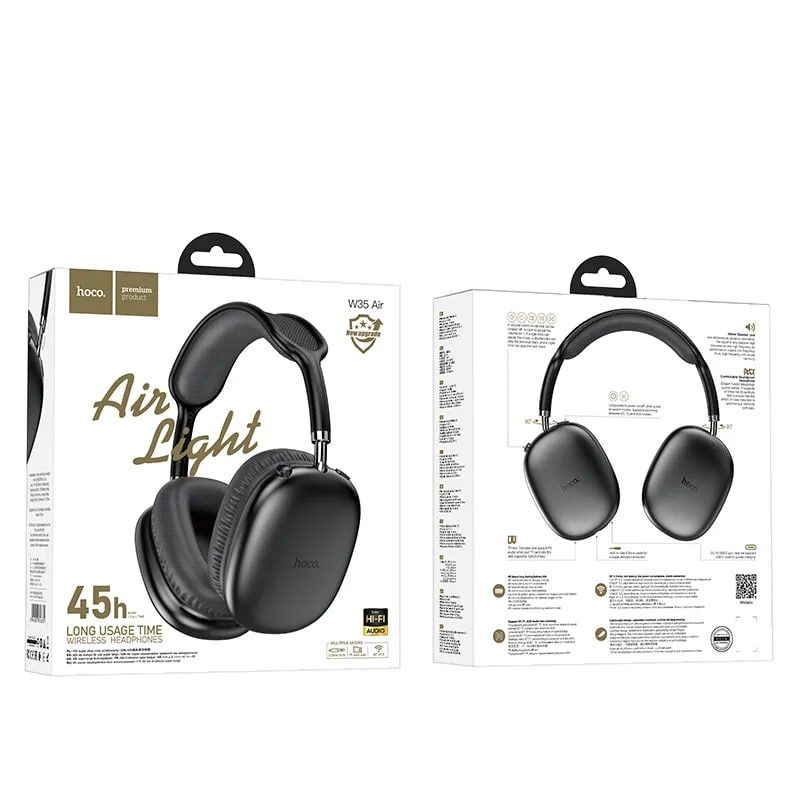 Бездротові Навушники з Мікрофоном Hoco W35 Air 45-годин Bluetooth
