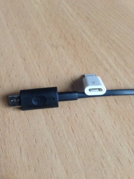 IPhone 5,6,7,8 adapter Ładowania na każdy kabel Micro USB. Tychy.