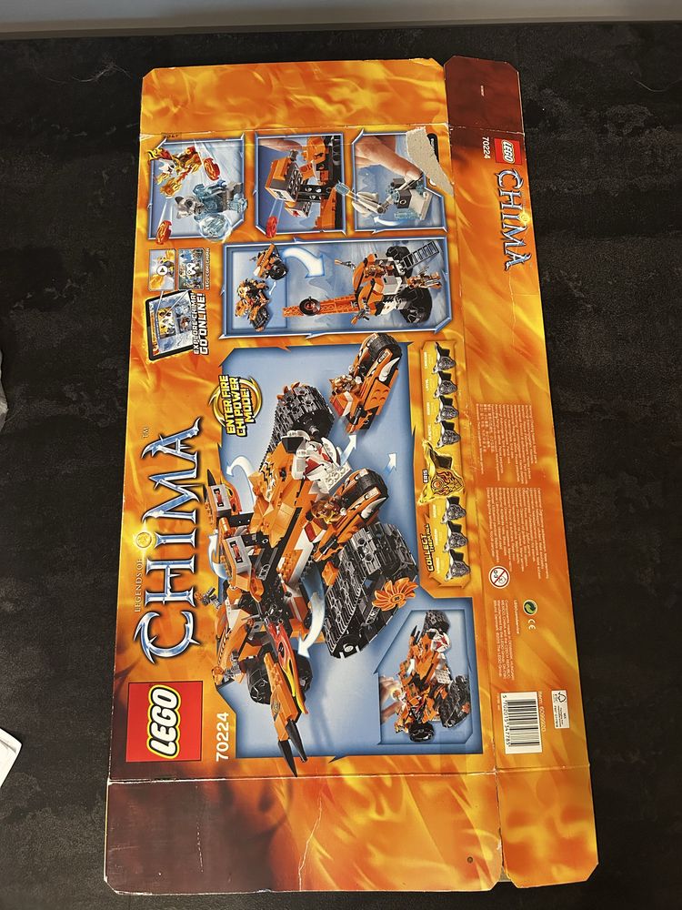 LEGO ® 70224 Legends of Chima  - Lotny oddział Tigera