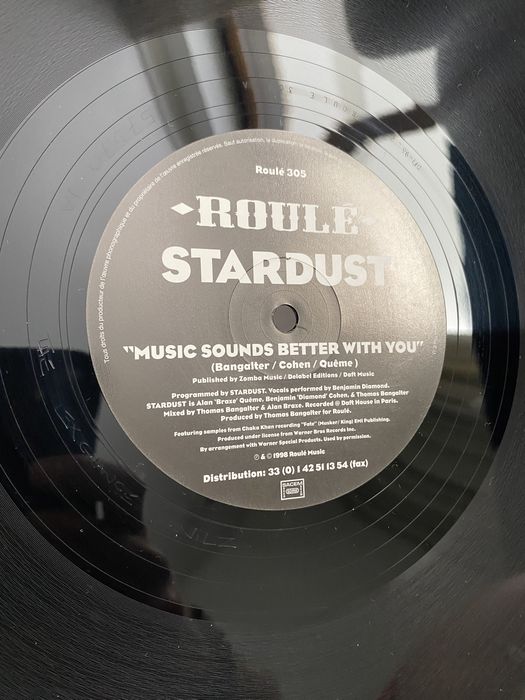 Winyl Stardust Music Sounds Better With you płyta