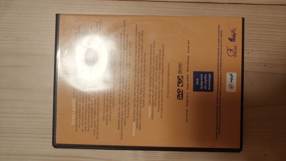 Film DVD Gusta i guściki