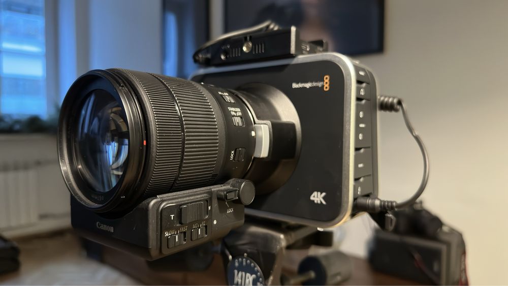 Canon 18-135 NANO, power zoom pz e1, servo zoom blackmagic