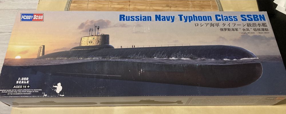 Hobby boss Typhoon class 1:350