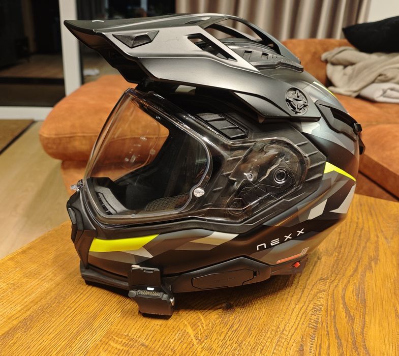 Kask NEXX X.WEED3 Dual Gray neon roz. L