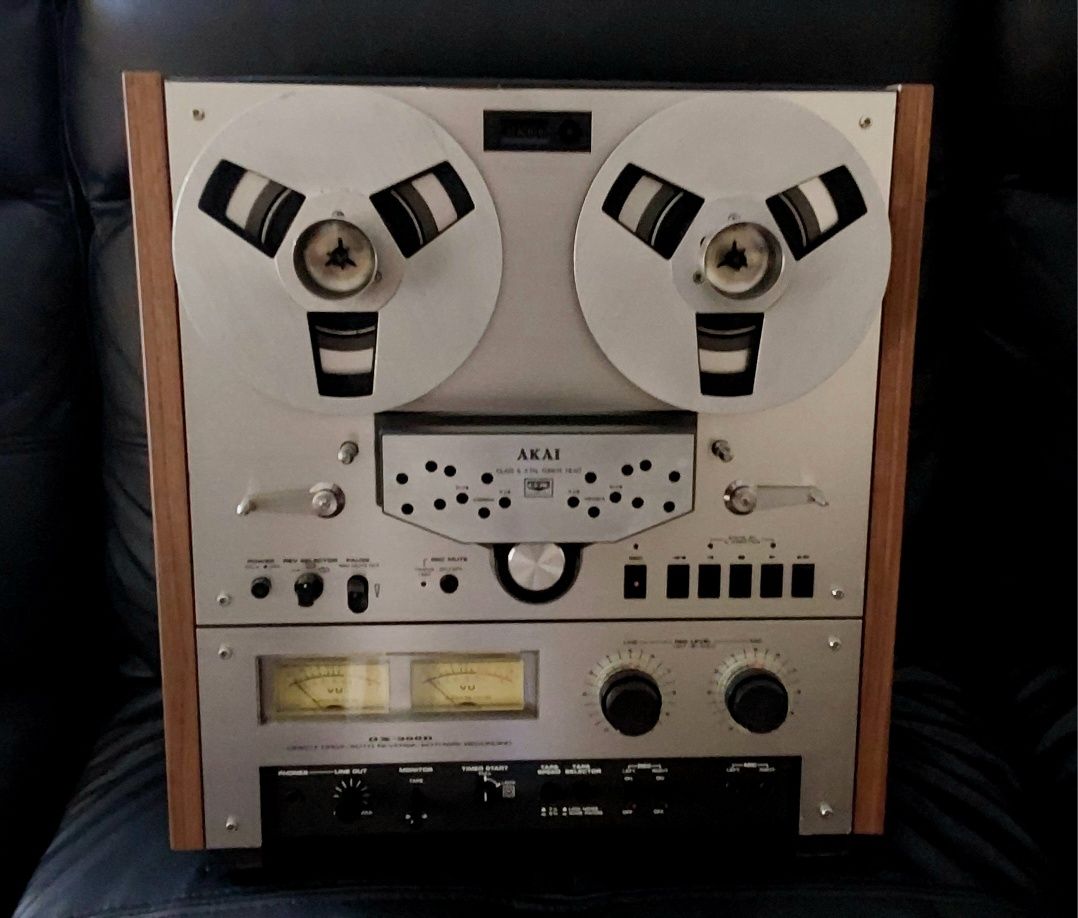 Gravador de bobinas Akai GX-266D (vendo-troco)