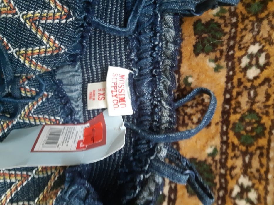 Сарафан джинсовый новый p.xs