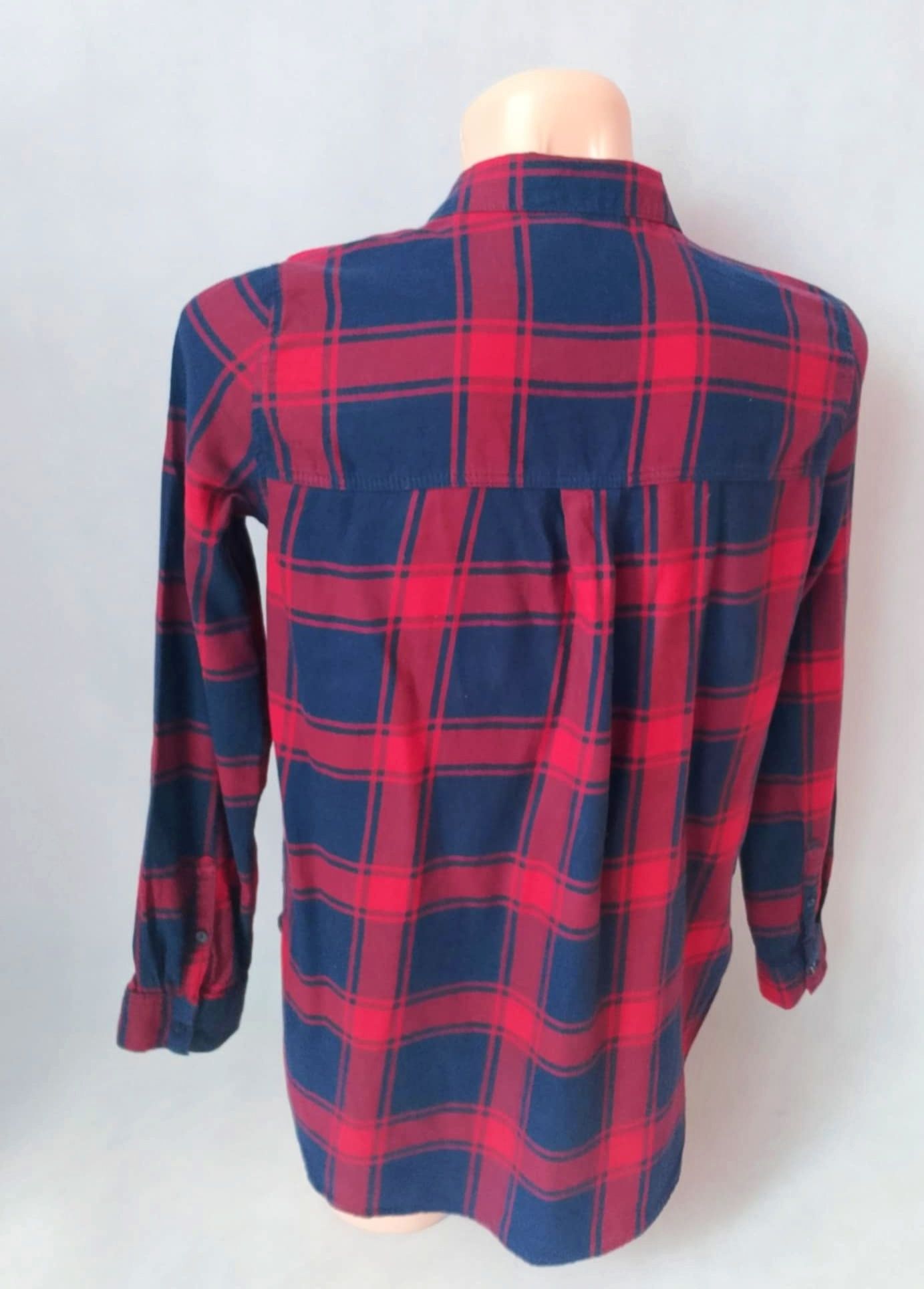 Męska koszula w kratę H&M rozmiar S/36