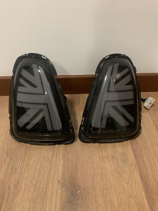 Farolins Led Mini Coopper R56/R57 Union Jack pretos
