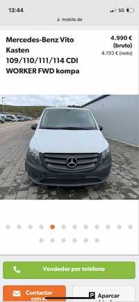 Mercedes vito w447 para pecas