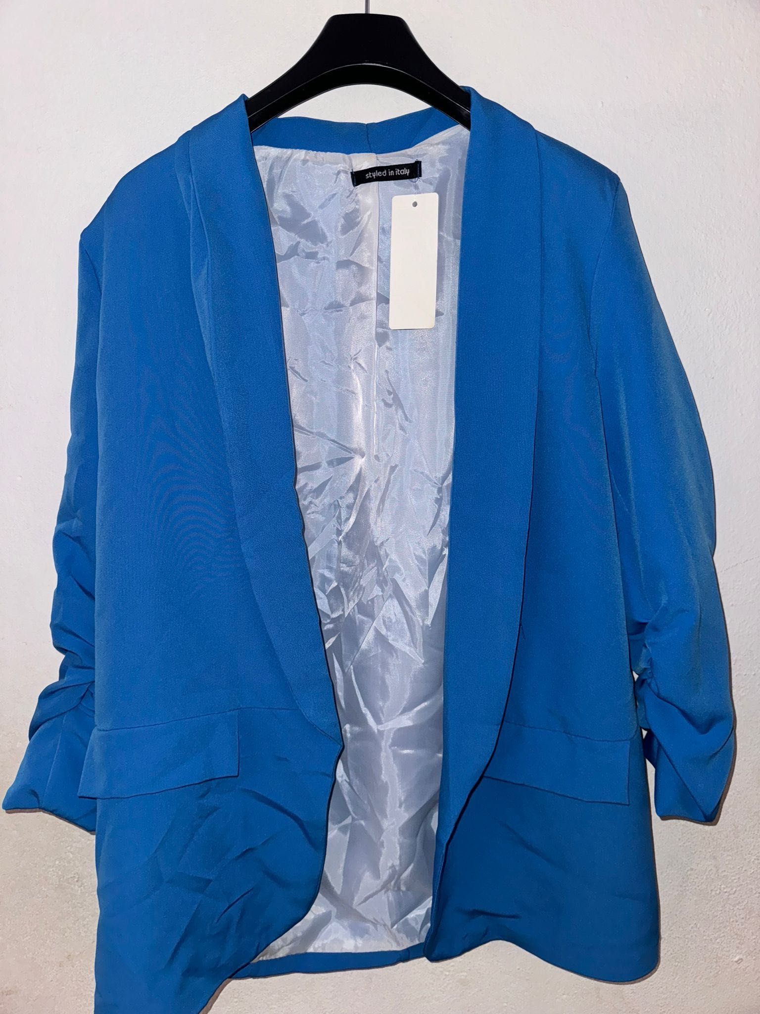 Casaco Blazer   azul