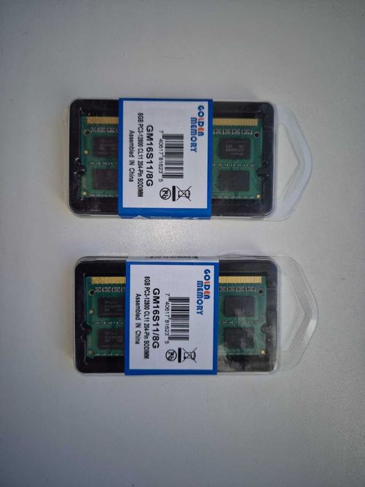 ОЗУ, пам'ять SoDIMM DDR3 8GB 1600 MHz Golden Memory