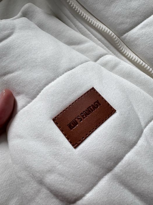 Комбінезон білий, демісезонний, 80 см. «kidʼs fantsy»