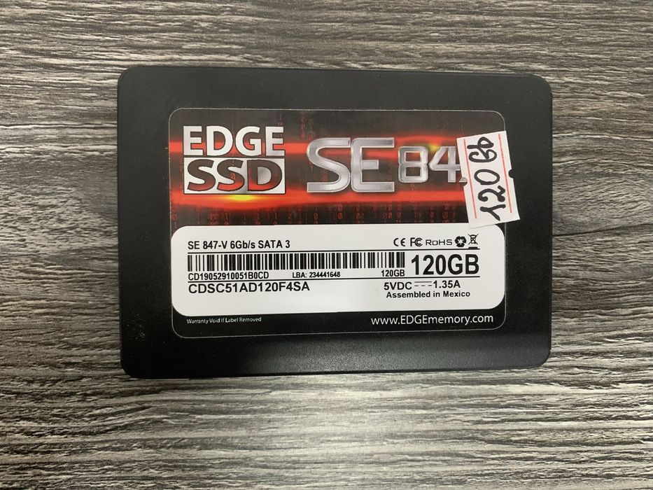 SSD SATA SSD 2.5" 120Гб 2.5" 250Гб ССД