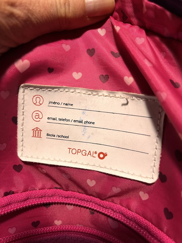 TOPGAL Plecak szkolny z jednorożcem ENDY 20002
