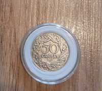 Moneta w kapslu 50 groszy z roku 1923