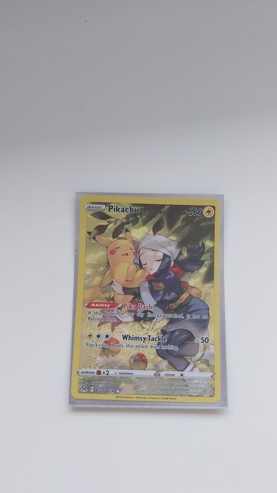 Karta POKEMON Pikachu.