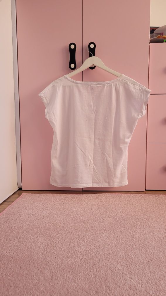 Bluzka damska L T-shirt koszulka 100% bawełna