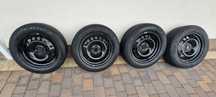 Koła 205/60R16 Opel,Chevrolet 5x105 z dwoma kompletami śrub